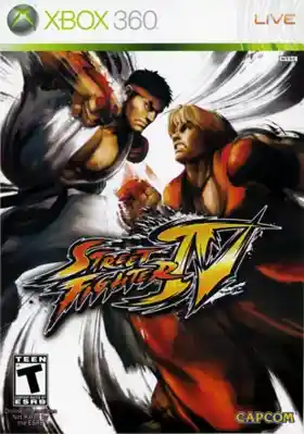 Street Fighter 4 (USA) box cover front